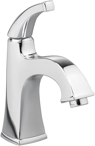 Miniatura 1 de American Standard 2555.101.002 Town Square Monoblock Grifo de lavabo con drenaje de conexión de velocidad, cromo pulido