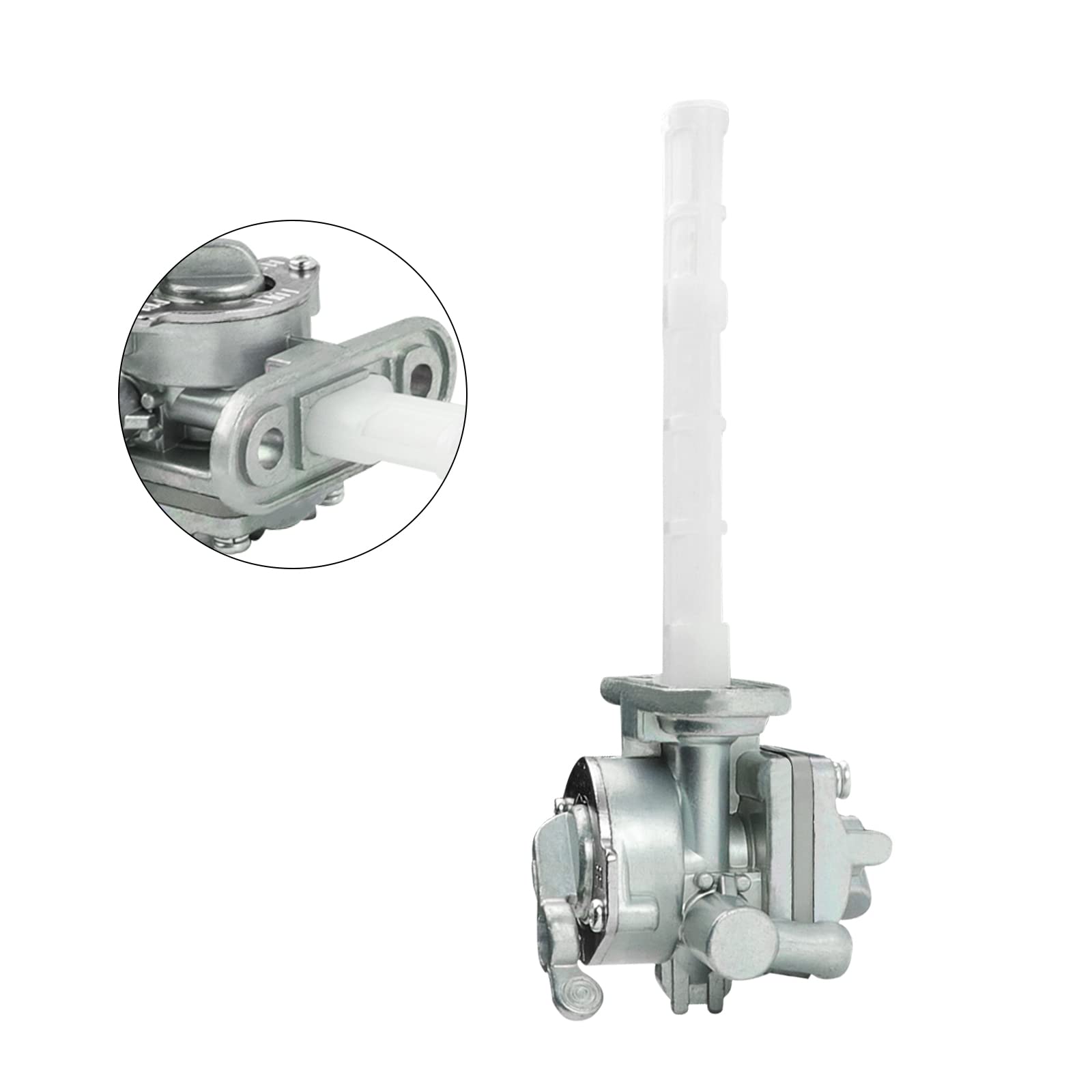 Wai Danie 44mm Robinet De Carburant Interrupteur De Carburant Robinet De Moto Compatible avec Suzuki GS300 GS450 GS550 GS650 GS750 GS850 GS1000 GS1100 GSXR 750 1100 Katana 600 750 GSX 600F 750F