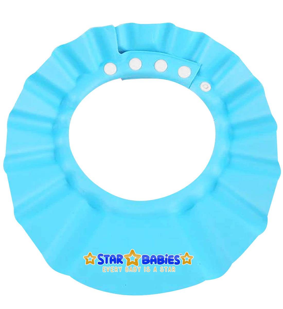 Star Babies Adjustable Kids Shower Cap - Blue