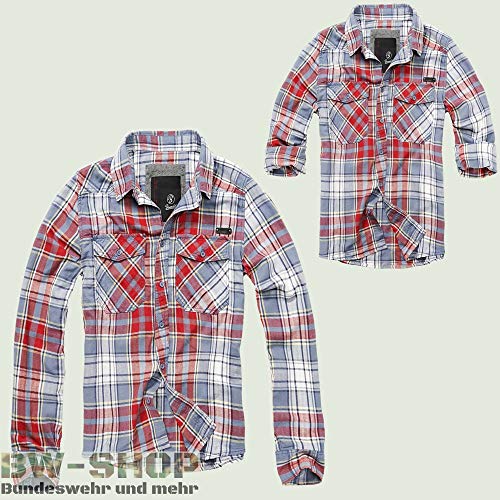 Brandit ruitjesoverhemd, heren, katoen - Image 8