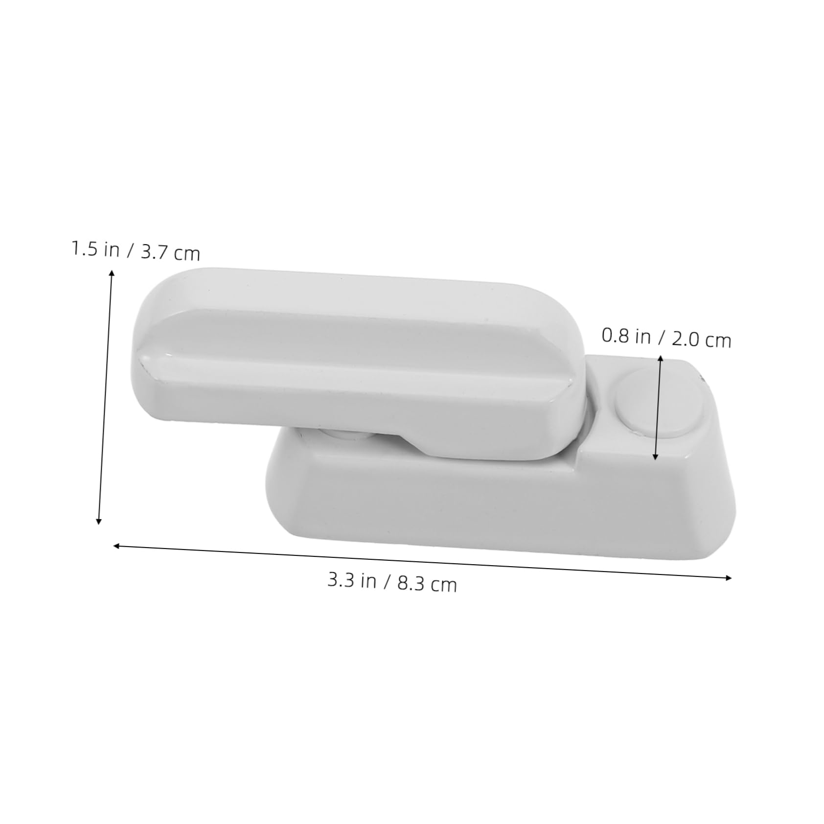 Ciieeo Cerradura Giratoria Multifuncional y Seguro de Aleación de Zinc Clip Resistente para Tablero de Mesa Plegable para Gabinete de Autocaravana para Uso al Aire Libre