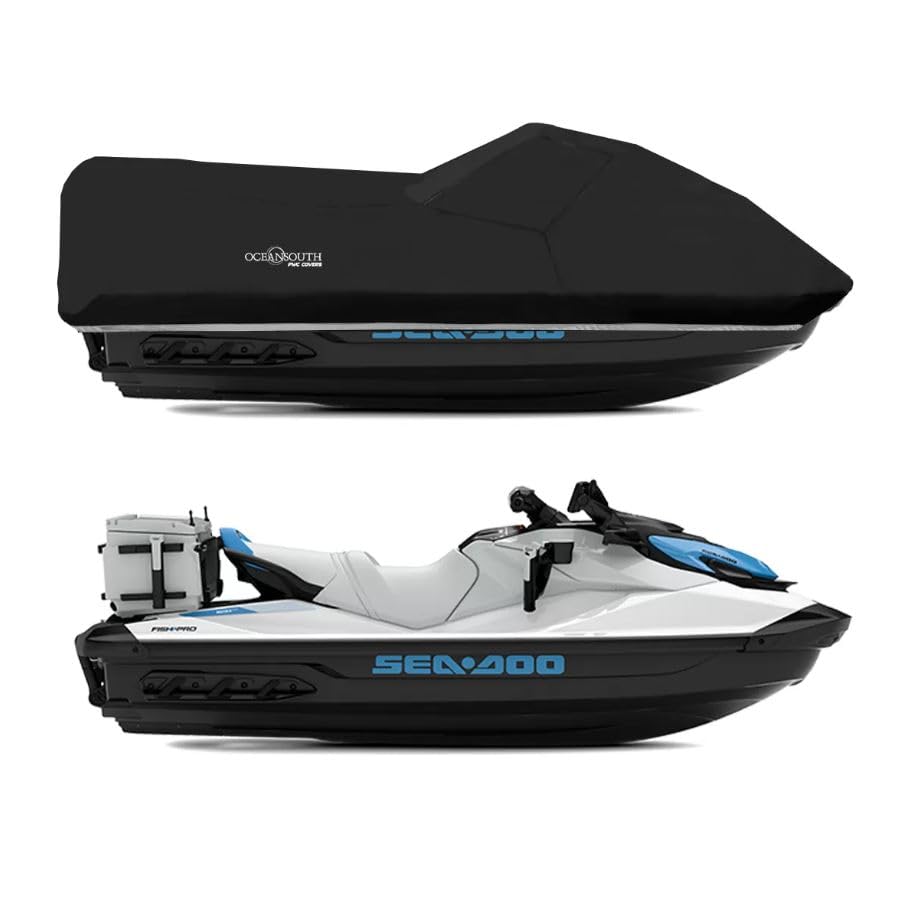 Oceansouth Full Custom Fit Cover for Sea-Doo PWC (FISHPRO Scout 130)