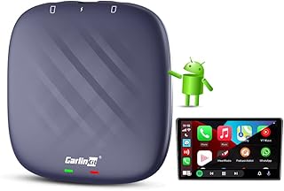 2023 Carlinkit CarPlay Ai Box Max Android 12, 3 -in -1 for OEM Wired CarPlay Car Upgrade to Wireless CarPlay AA 8 core 8+128GB, Built -in GPS Supports Google Play（Support Upgrade to Android 13