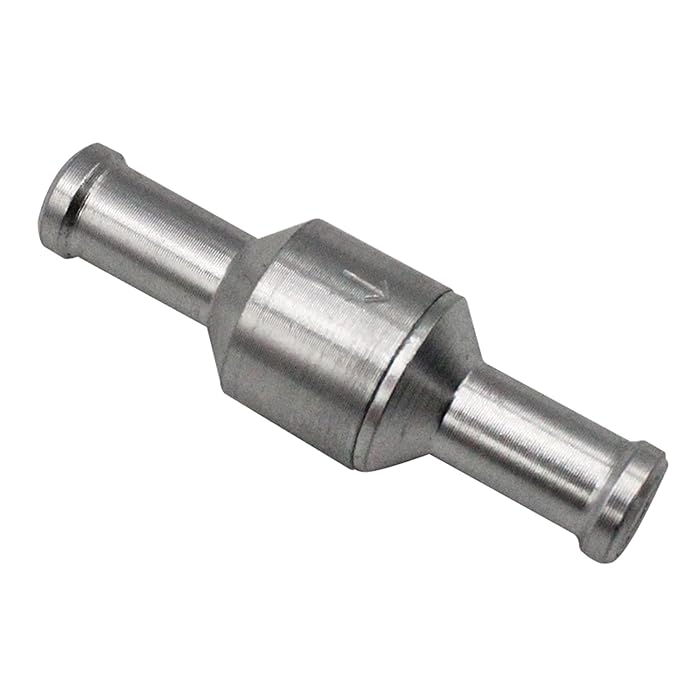Buy Domary 8mm Inline Oneway Nonreturn Check Valve Fuel Water Gas Air