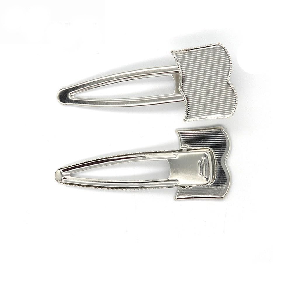 72 x 30 mm 50 szt. książka metalowe spinki do włosów taca spinki do włosów taca spinki do włosów szpilki do włosów z pustą tacą okrągła ramka ustawienia tace na spinkę do włosów