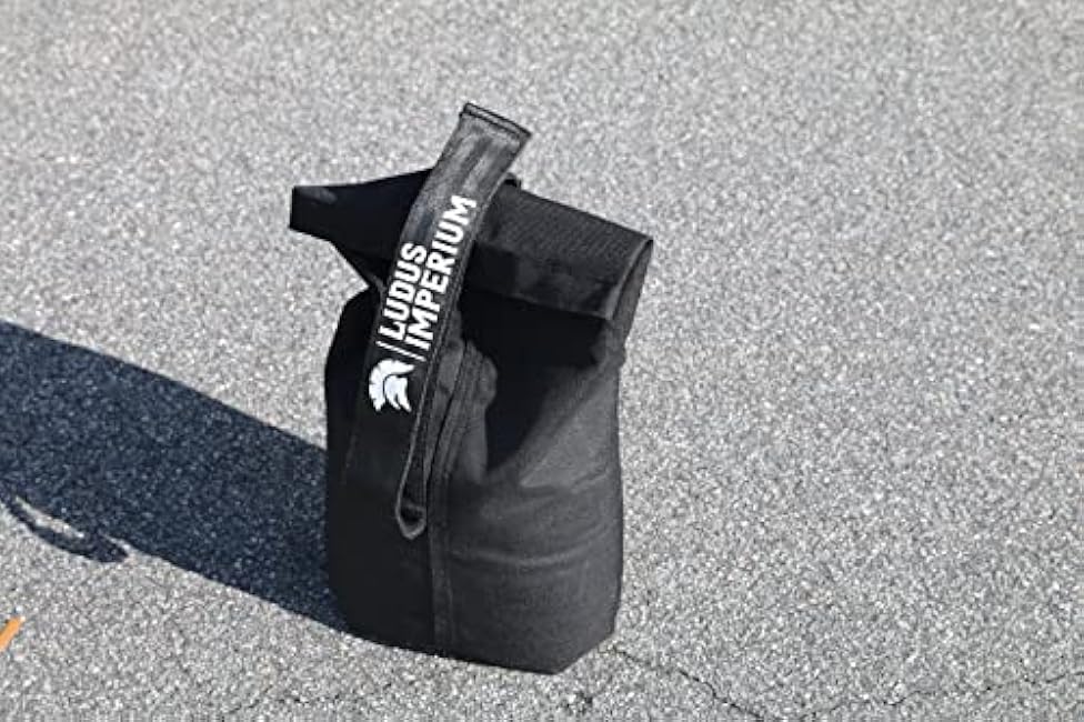 Brick Bag 20 LB, Ruck Sack Weights and Portable Dumbbells, Heavy Duty Dumbbell Sandbag for Rucking Workouts and Training, Fitness, Cross-Training & Exercise