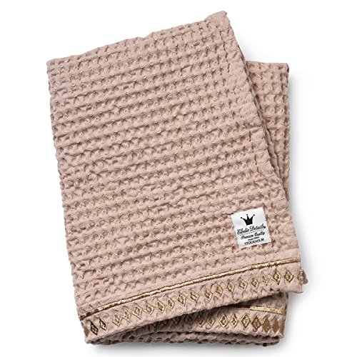 Couverture en coton gaufré Elodie Details Gilded Powder cadeau de naissance