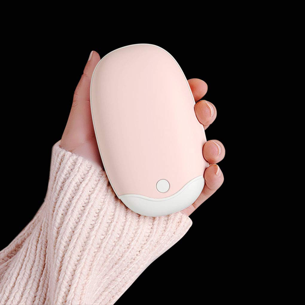 Scaldamani 2 in 1 Ricaricabile, scaldamani Elettrico a Doppia Faccia, Power Bank Portatile, Regalo Invernale Ideale per Sport Indoor e Outdoor Power Bank