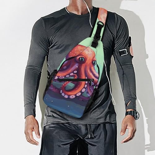 Bolso bandolera cruzado casual para senderismo y viaje miniatura 7