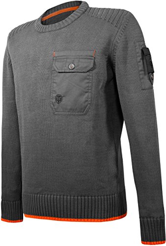 GREY World of Tanks Knit Pullover The Duty, US Small3