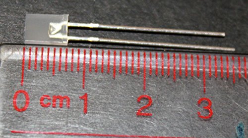 50pcs 2x5x7mm White Diffused Led Rectangle Light LED Lamp Bulb White — view 3