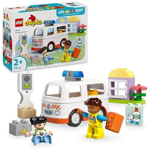 LEGO DUPLO Ambulance & Driver Educational Toy Cover