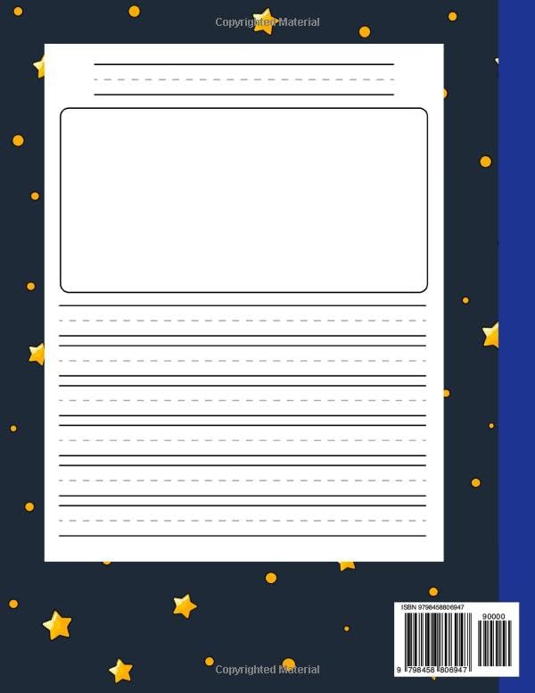 Miniatura 2 de Primary Composition Notebook - Story Paper & Drawing Journal Dinosaur Theme Story Journal With Picture Space