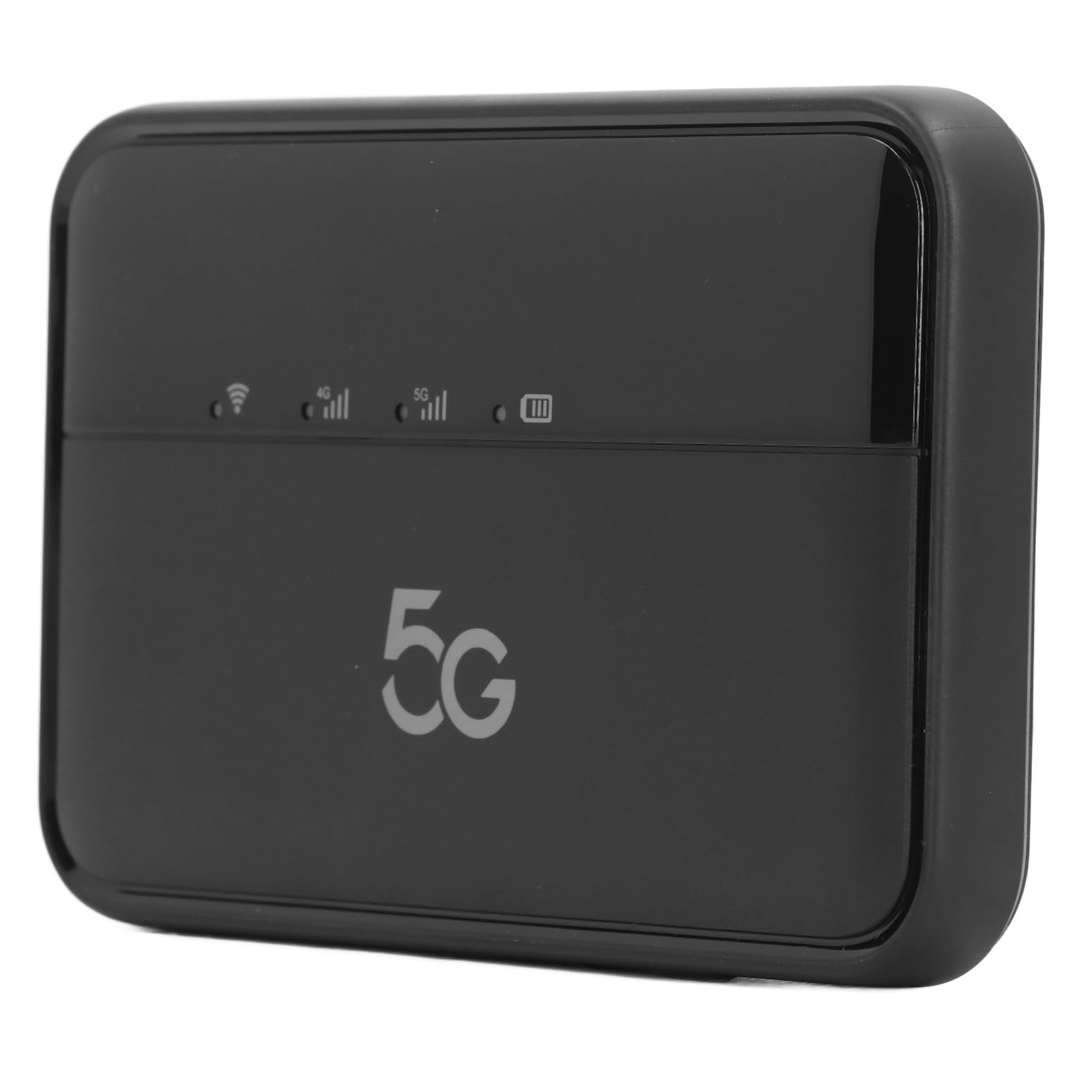 Zerodis Router WiFi 6 5G Portatile, Hotspot Mobile ABS con Batteria