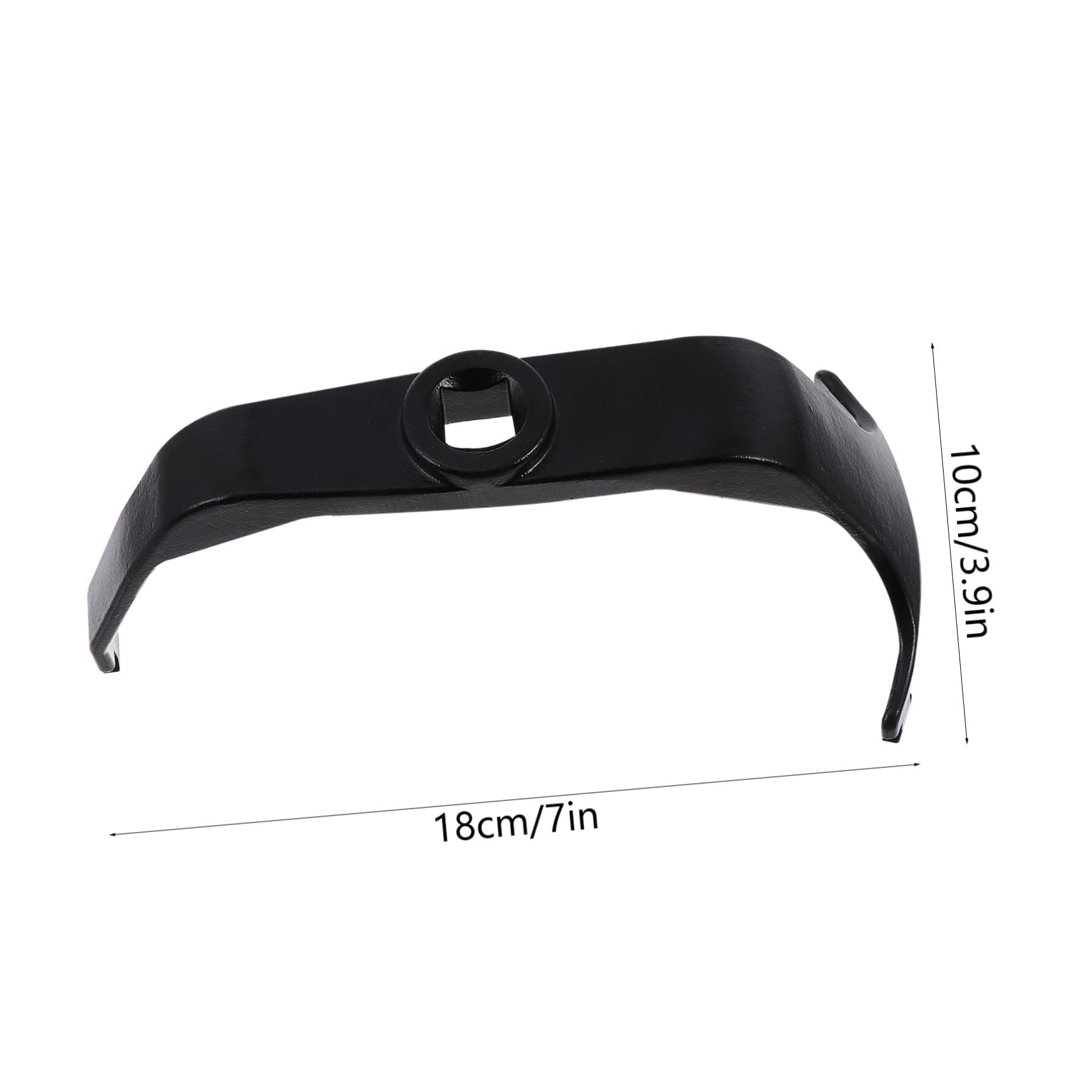 Clé Noir Carburant Légère Couvercle Acier de Pompe en et Ergonomique, Outil Portable pour Démontage de Réservoir de Voiture