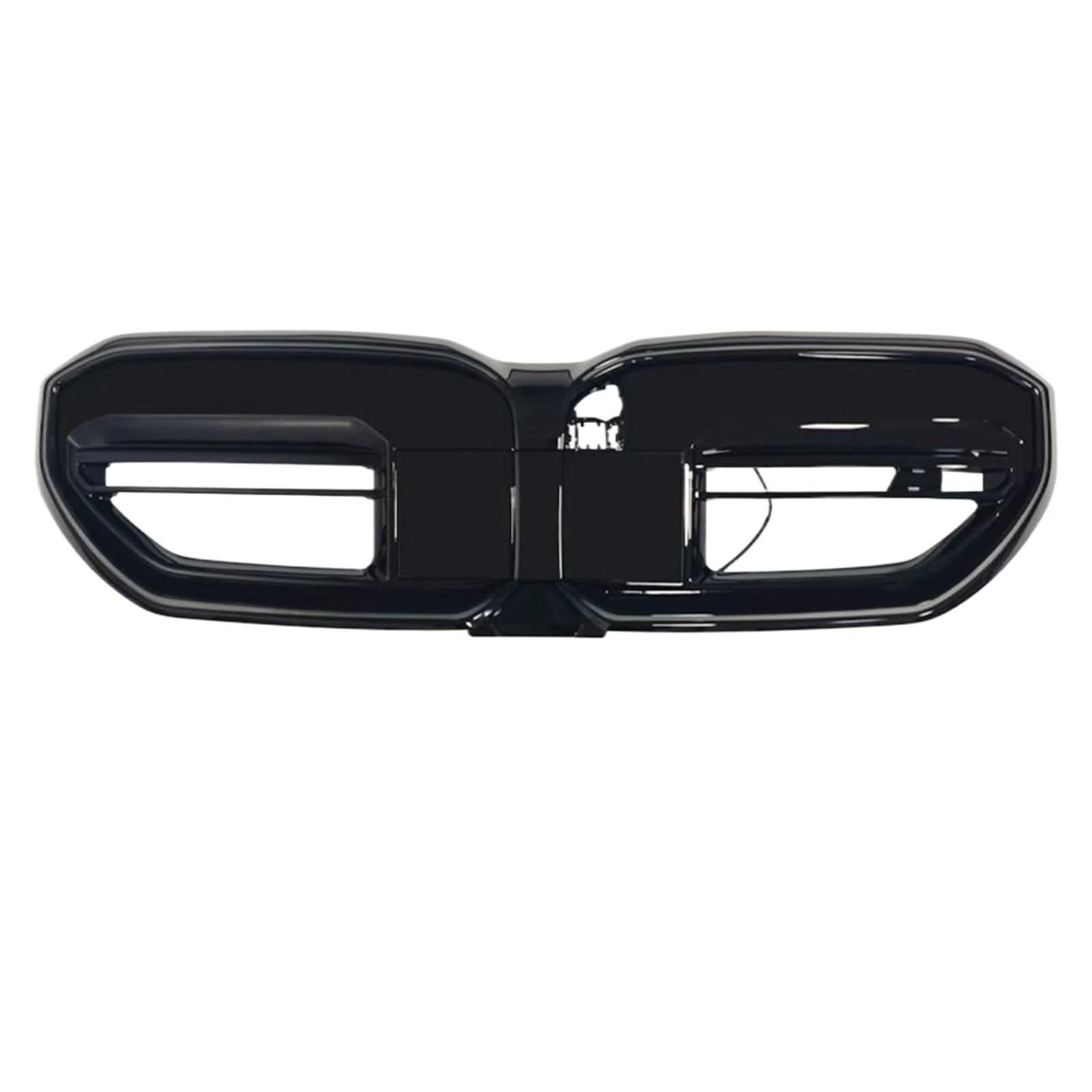 Front Kidney Grille Racing Grill With LED Light Compatible With 2024-2025 BMW 5 Series I5 G60 G61 M60 530i 540i Upper Bumper Hood Mesh Grid