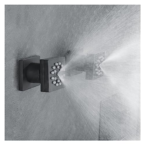 Jet de douche hydro massage encastrable carré économiseur d'eau