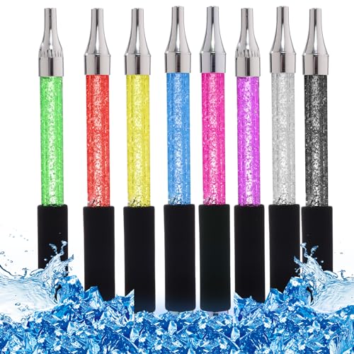 2 PCS Hookah Ice Mouth Tip Hose Rainbow Shisha Hookah Pipe Hose Hookah Shisha Pipe for Hookah Accessories (Purple) - Image 4