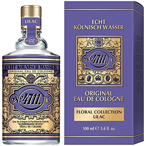 4711® Echt Kölnisch Wasser I Floral Collection - FLIEDER - Eau de Cologne - florale Neuinterpretation der Ikone - frühlingshaft - süß - zart I 100ml Natural Spray Vaporisateur Cover