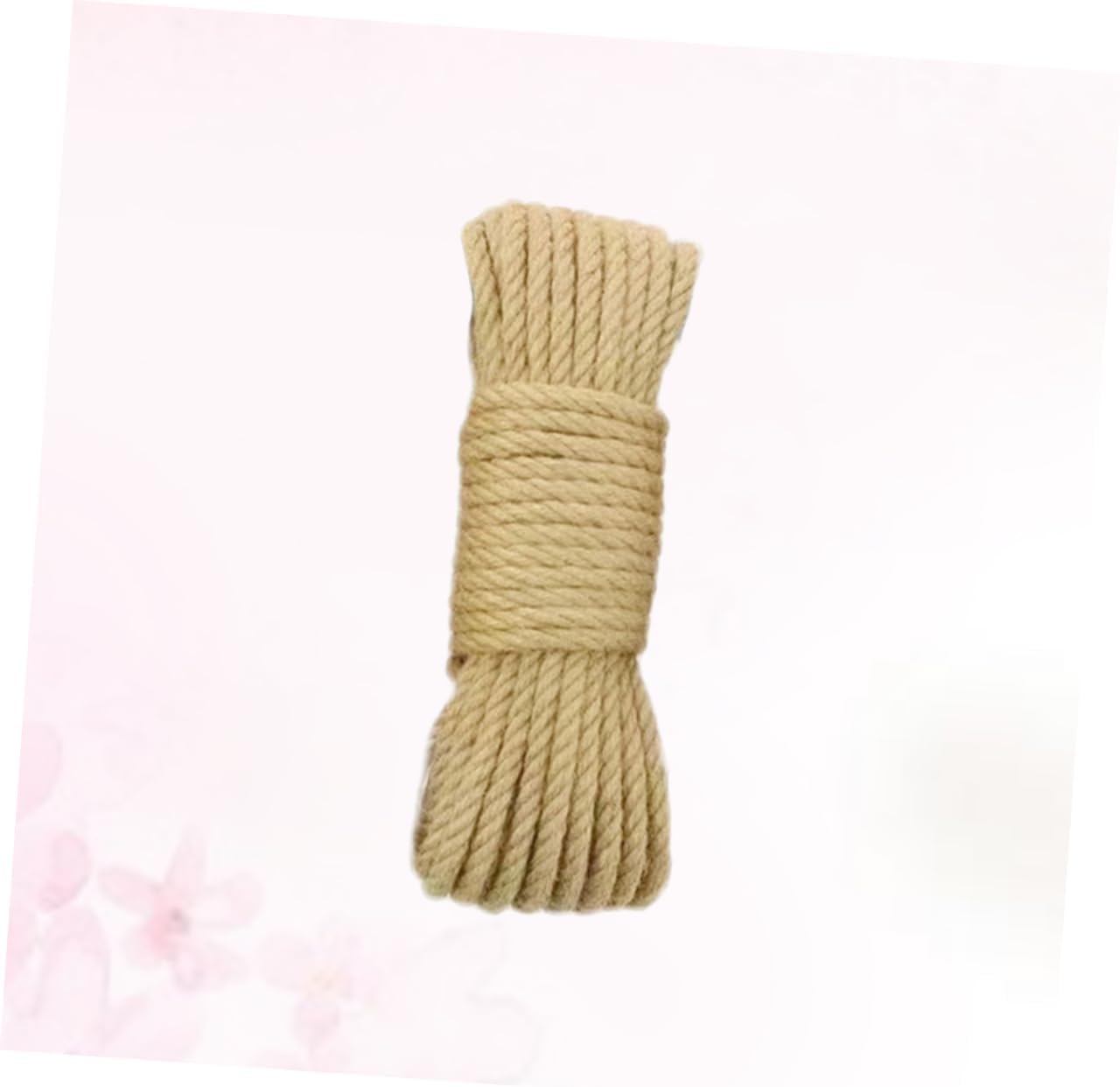 30m Natural Thick Jute Hemp Rope Diameter Strong Craft Twine for DIY Macrame Floristry