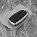 The Lord of the Tools 2Pcs Car Smart Key Fob Case Soft TPU Remote Key Fob Cover Car Key Fob Protector Compatible with Chery Omoda 5 Compatible with Tiggo 8 Pro 8 Plus, Silver