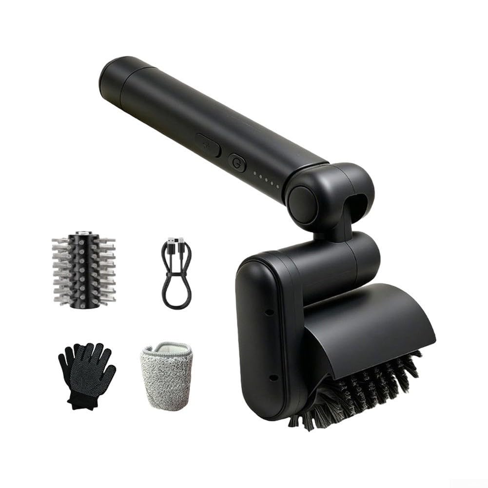 per spazzola Grill Acciaio 360mm USB Ricaricabile per spazzola