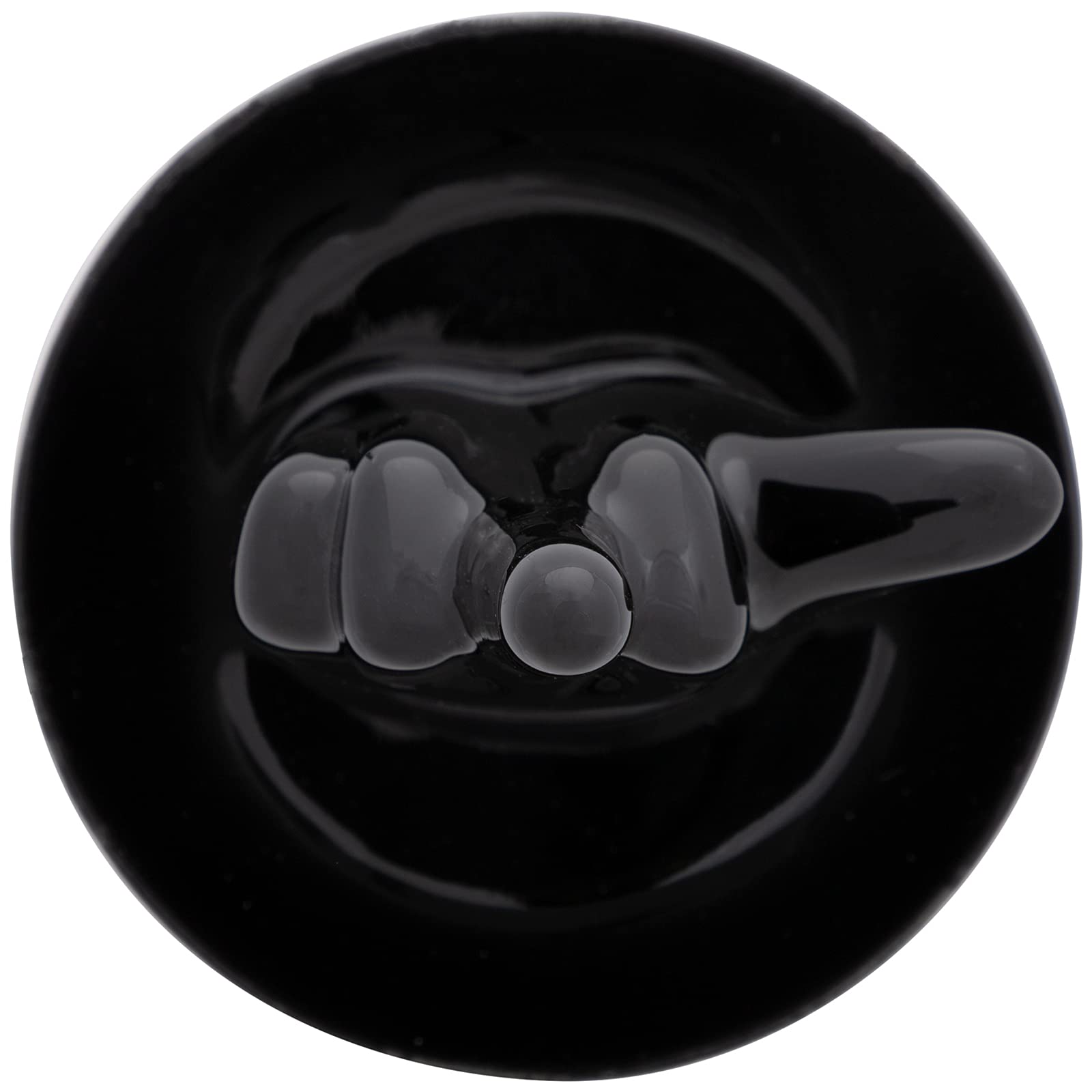 Amazon.co.jp: セラミック「中指」ジュエリーリングディッシュトレイ