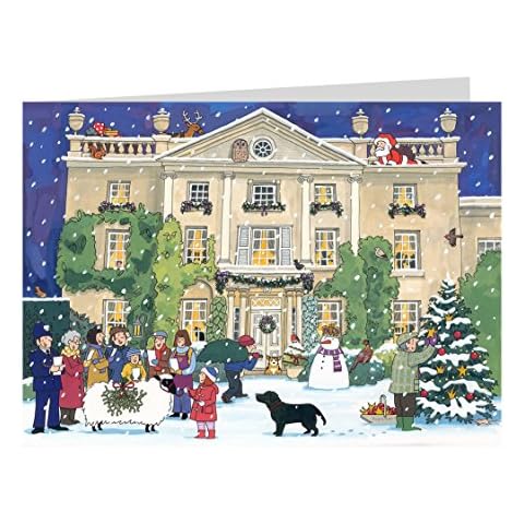 Alison Gardiner Designs Ltd Highgrove House at Christmas Card Cover