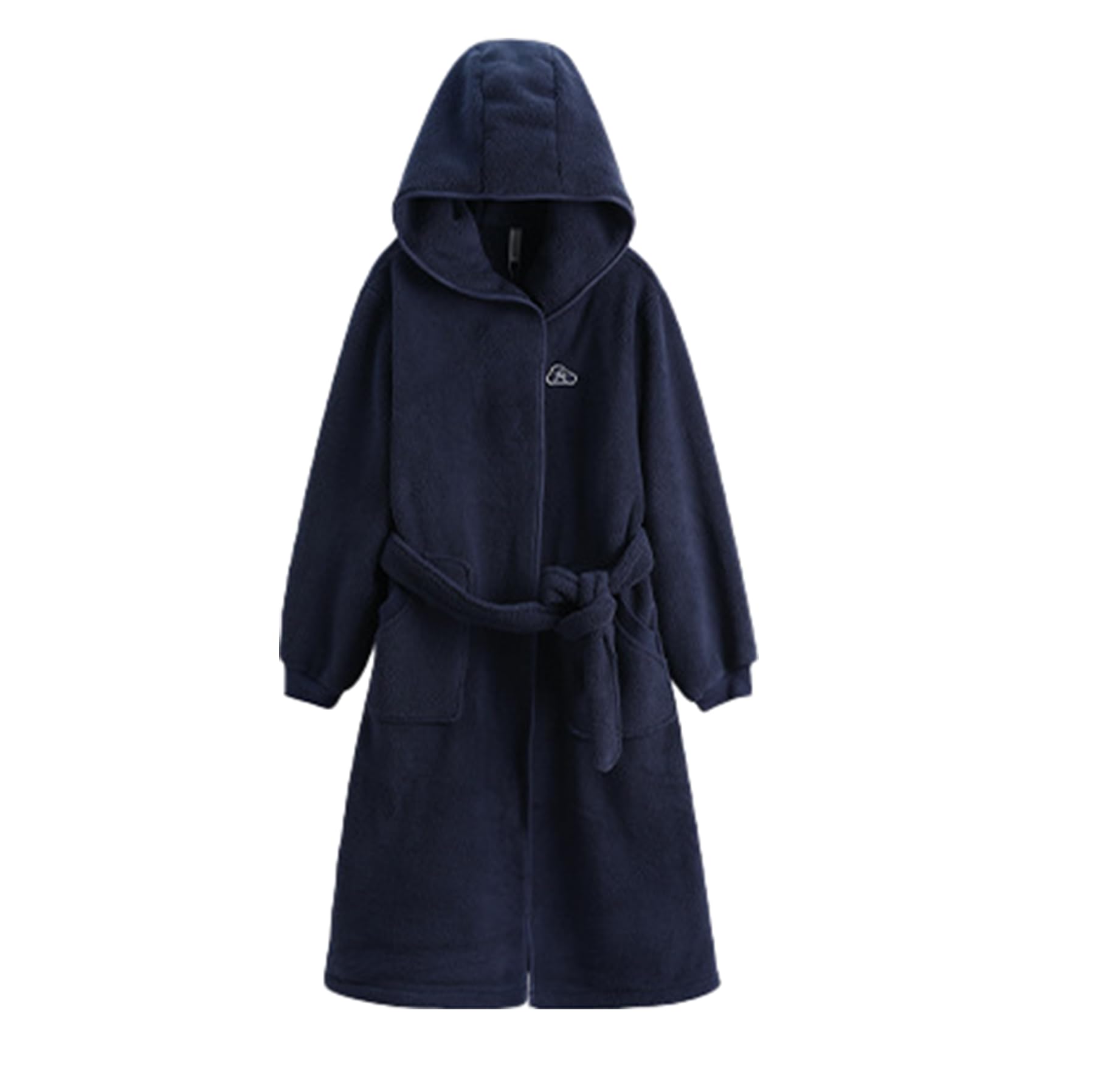 La Robe d'automne et d'hiver pour Hommes en Pyjama en Molleton épaissi Peut être portée à l'extérieur