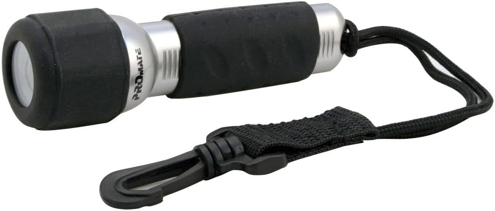 Promate Flashlight 3 watt LED Light Waterproof Underwater for Snorkeling Scuba Diving/ dl370
