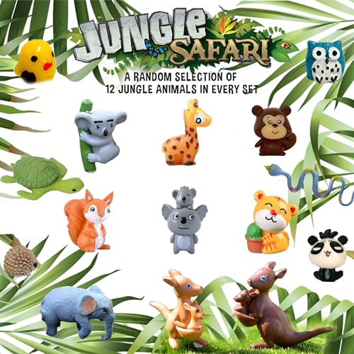 Bath Bombs for Kids with Surprise Inside, 12 Bubble Bath Fizzies with Jungle Animal Toys. Moisturizing, Gentle & Kids Safe, Rainbow Spa Bath Fizz, Birthday Gifts for Boys, Girls - Image 3