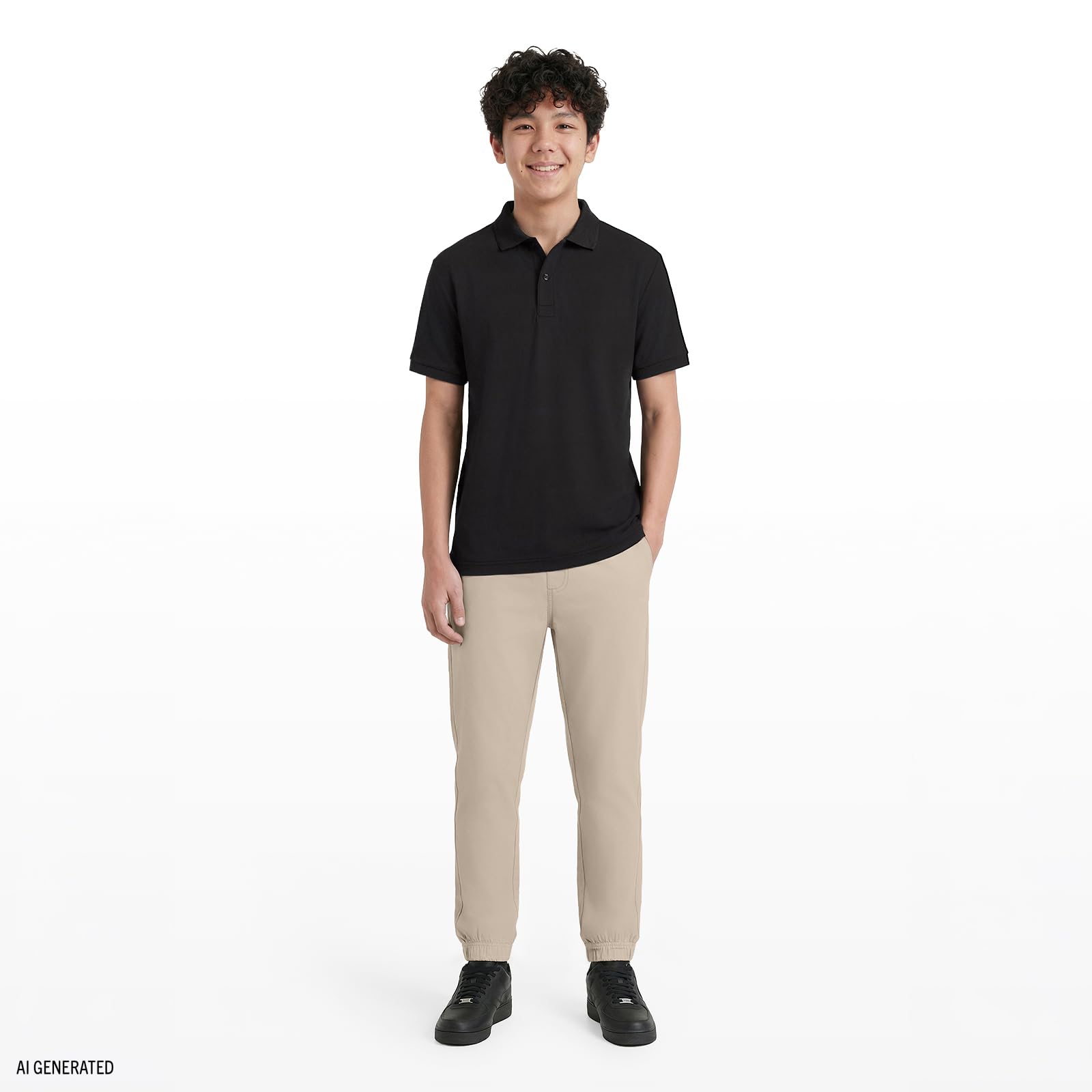 Izod School Uniform Short Sleeve Pique Polo Camisa Niños
