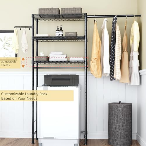 Review de Rack secador de ropa ajustable tabla con los diez mejores. 15 Imagen adicional