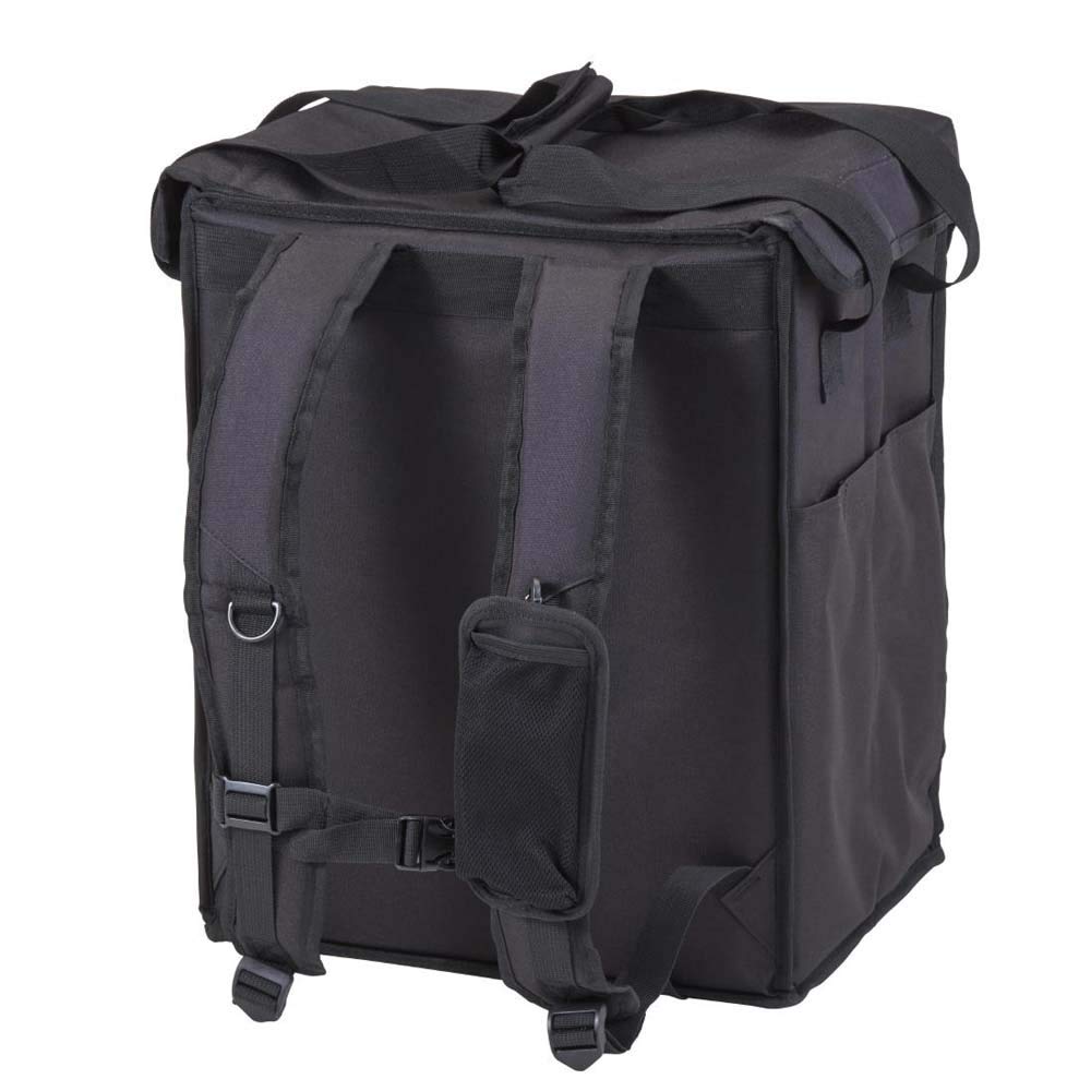 Cambro - Mochila Plegable facil de Limpiar para Delivery -28 x 35,5 x 43,2 cm - Color Negro