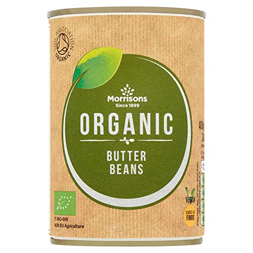 Morrisons Organic Butter Beans 240g