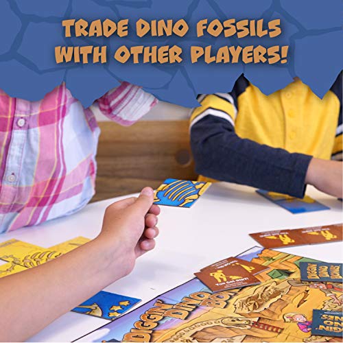 Digging Dino Bones juego de mesa educativo miniatura 6