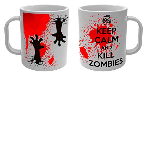 YONACREA - Mug Tasse - Keep Calm and Kill Zombies