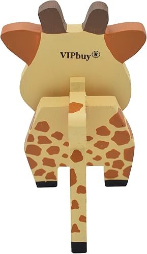 Vista 6 de VIPbuy Soporte creativo para lentes, rompecabezas de madera 3D, soporte de lentes de animales, decoración de escritorio de oficina en casa, regalo