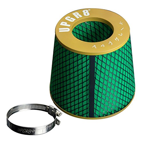 Upgr8 Universal Super High Dry Flow Air Filter Intake Cone (4.0