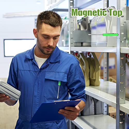Pocket Magnetic Screwdriver 2 Pieces Mini Slotted Head Screwdriver Small Flat Head Screwdriver With Pocket Clip Magnetic Pocket Screwdriver Set For Home Office Gadgets Repair Electricians Tool (Green) #TOP5