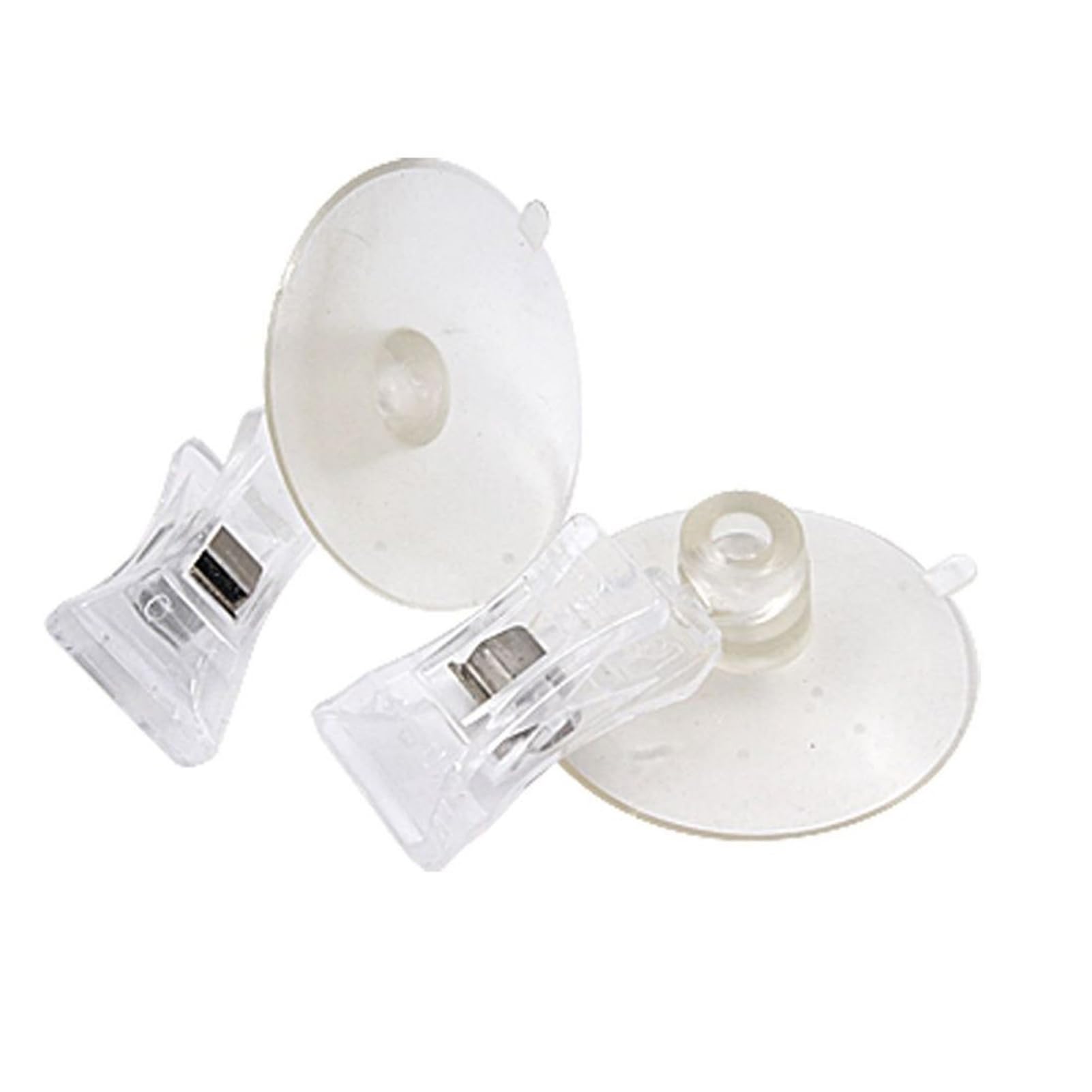 Clamp 2 Pcs Clear Plastic Wall Suction Cup Clips Clamps Strong Sucker Clip Clamp
