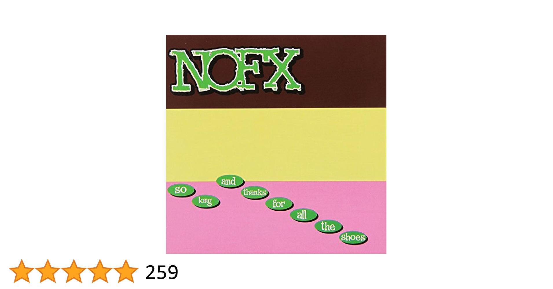 NOFX レコード　シュリンク　USオリジナル　So Long and 〜 NOFX レコード シュリンク USオリジナル So Long and 〜 - メルカリ