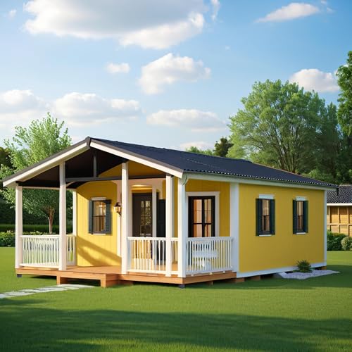 Portable Prefab Tiny Home for Sale – 20ft/40ft Expandable Folding Container House with 2–4 Bedrooms,Full Bathroom &Kitchen|Mobile Modular Prefabricated Tiny House to Live in for Adults,Office,Vacation - Image 4