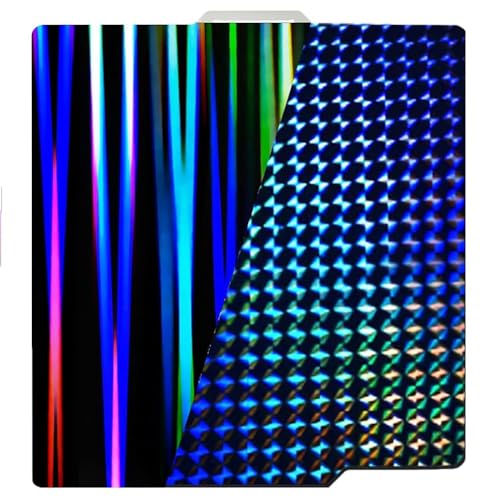 Decqerbe H1H Build Plate for Bambu-Lab X1C/X1/X1E/P1P/P1S/A1 Print Bed 257x257mm Light Beam+Phantom Spring Steel Sheet P