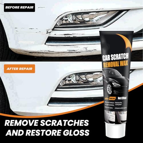 Cera para eliminar rayones de auto 120 ml miniatura 2