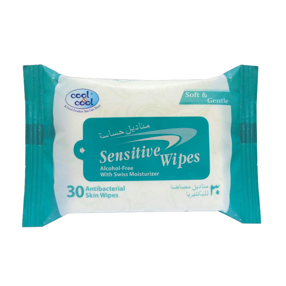 Sensitive Wipes - 30 Pieces