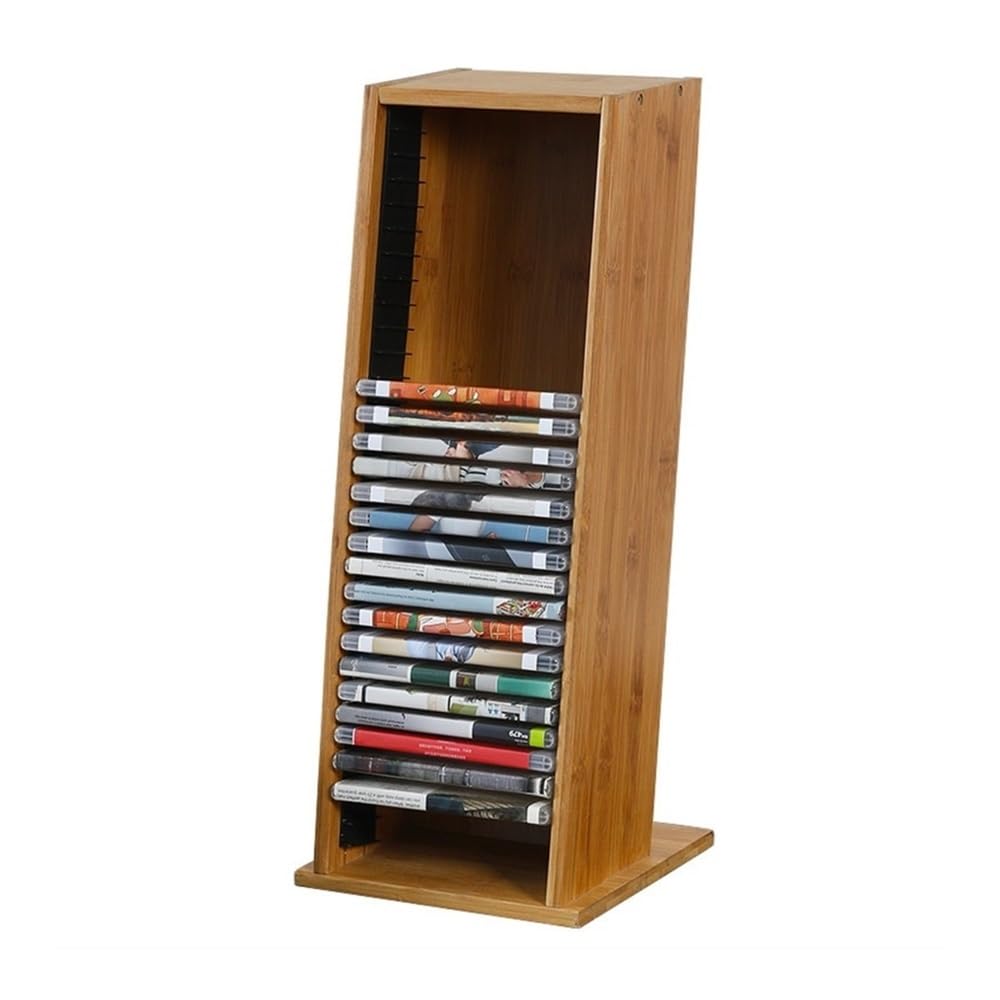 RYUQW3RE Cd Storage Rack Record rack cd disc capacity vinyl record storage creative