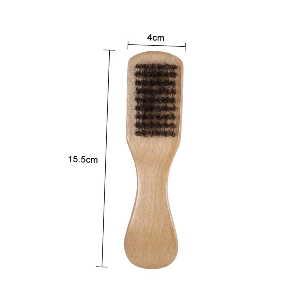 FRCOLOR Beard Brush for Men Wooden Handle Gentle on Beard Beard Care Accessory for Him