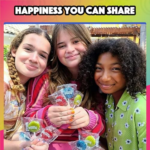 Adams & Brooks, Inc. Sour Punch Lollipops Sour Fruit Lollipops, Individually Wrapped 36 Count