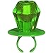 Ring Pop Colorfest, GREEN (Watermelon) - 10 Count by Lyza's Sweets & Treats